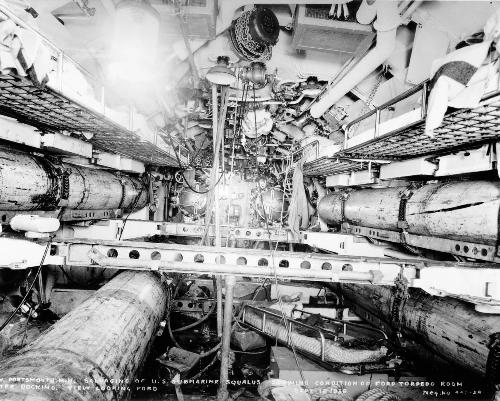 Squalus Forward Torpedo Room