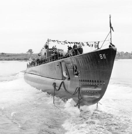 Launching of USS Squalus SS 192