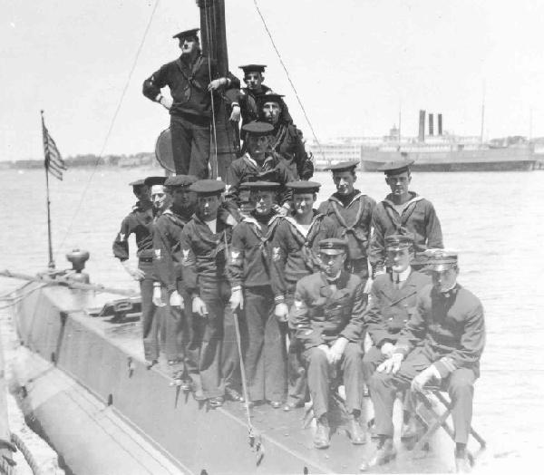 Unknown crew portrait, C-boat