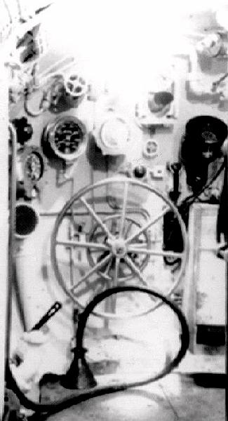 USS Shark Conning Tower detail