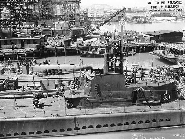 USS Sculpin SS 191 at Mare Island Shipyard