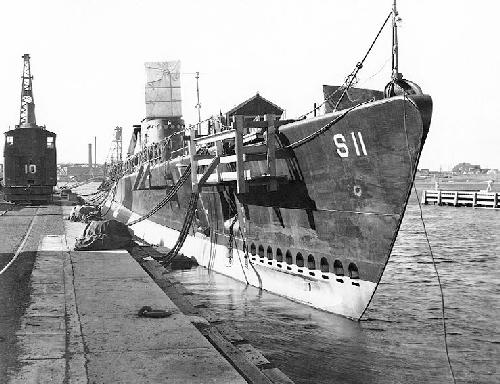 USS Squalus SS 192 after launch