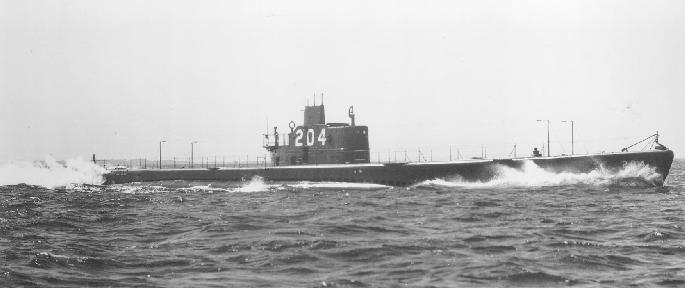 USS Mackerel SS 204