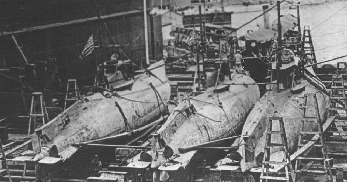 3 A boats in dry dock, Cavite, Philippines