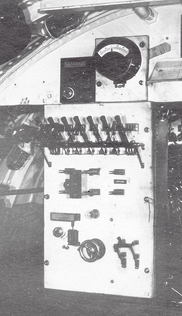 USS C-1  eletrical panel