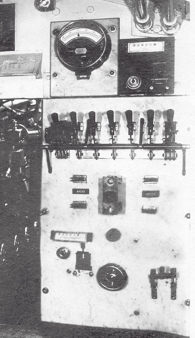 USS C-1  eletrical panel