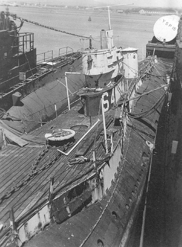 USS S-4 SS 109 circa 1931, Mare Island, Ca