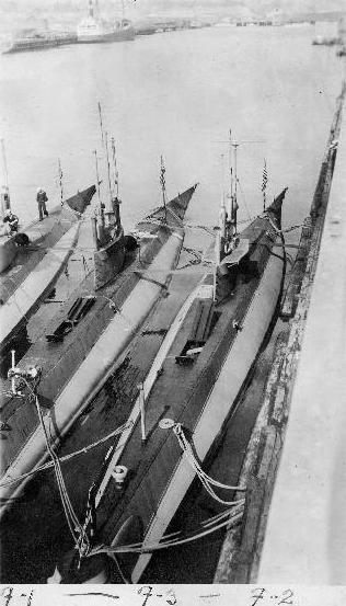 USS F-1, USS F-3 and USS F-2