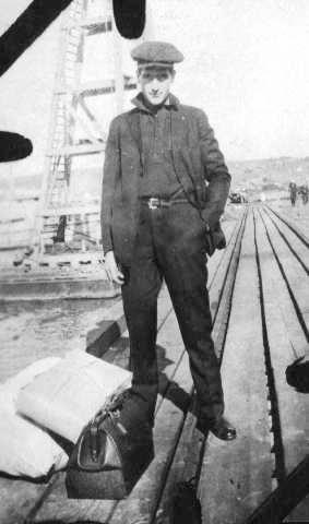 George Ray Glover,QM2 in civilian clothes