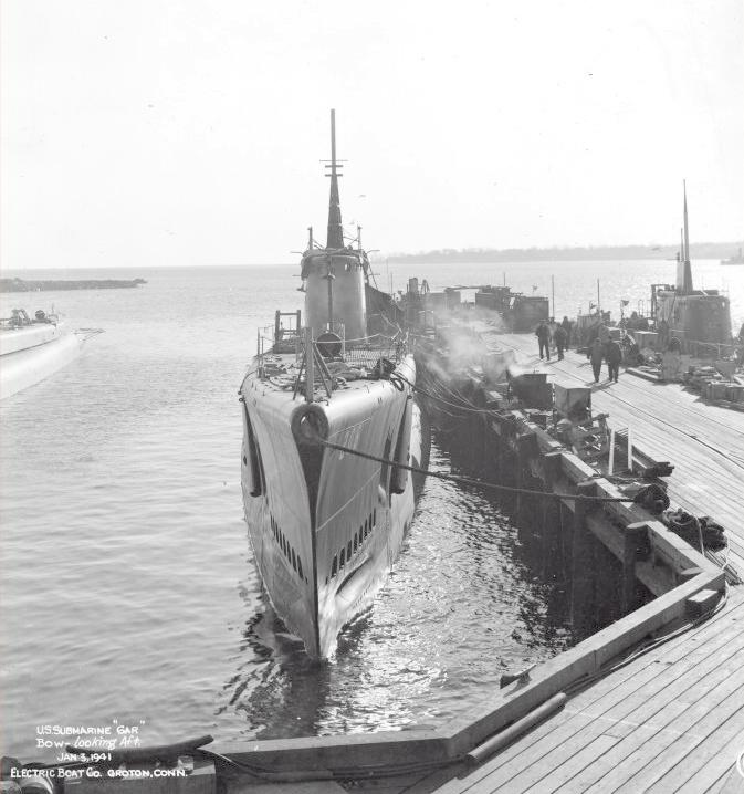 USS Gar SS 206 January 3, 1941