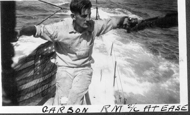 RM2 Garson at sea