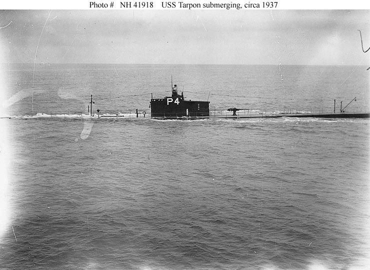 USS Tarpon SS 175 1937