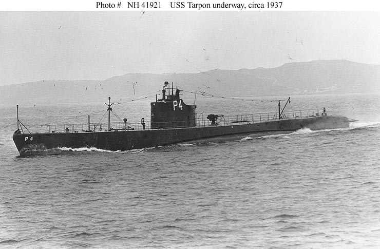 USS Tarpon SS 175 1937