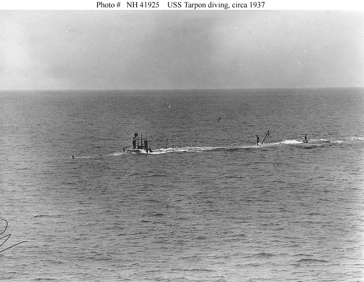 USS Tarpon SS 175 1937