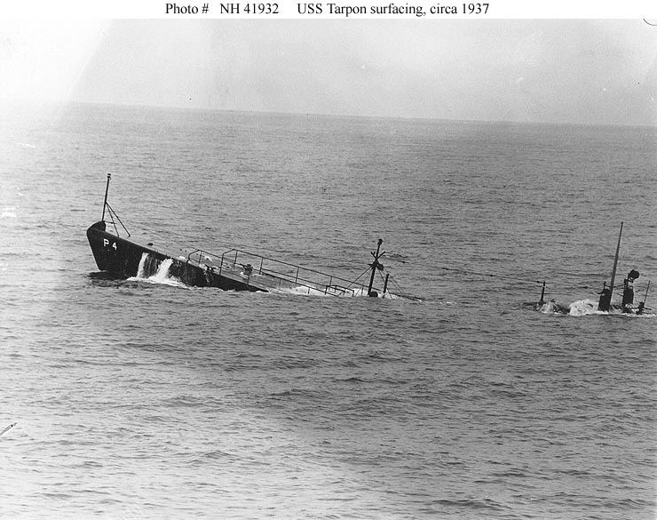 USS Tarpon SS 175 1937