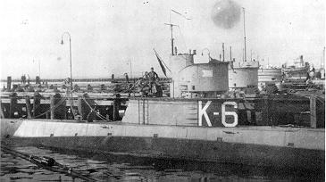 USS K-6 bridge detail