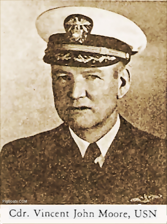 Cdr. Vincent John Moore