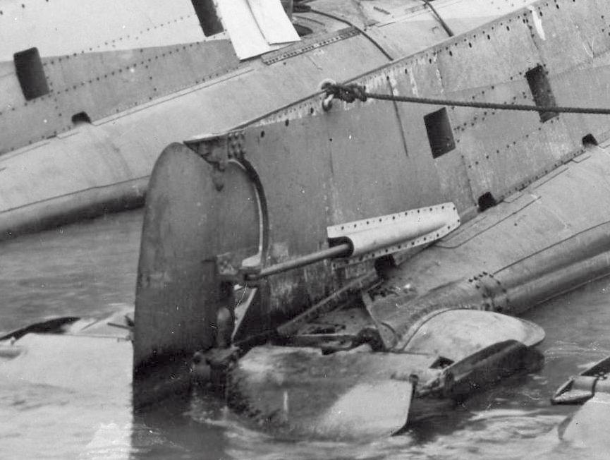 R-16 stern planes while under construction