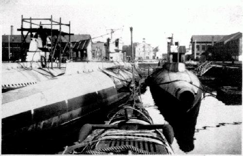 A number of unidentified S boats