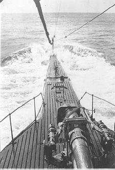 An R-Boat at sea