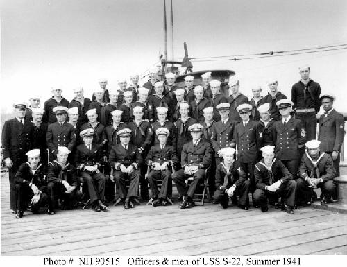 S-22 Officers & Crew 1941