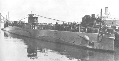 USS S-36 SS 141