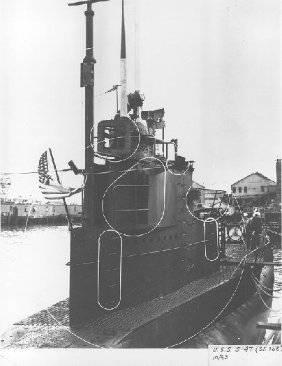 USS S-47 SS 158