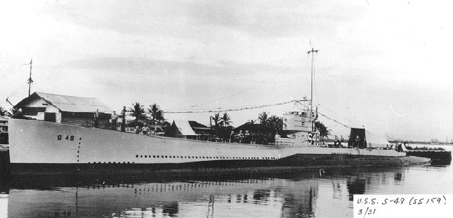 USS S-48 SS 159 March 1931