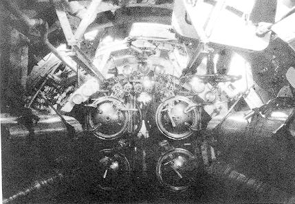 S-boat foreward torpedo room