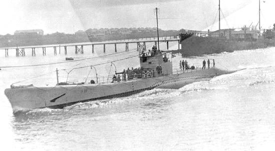 USS S-20 in the Canal Zone