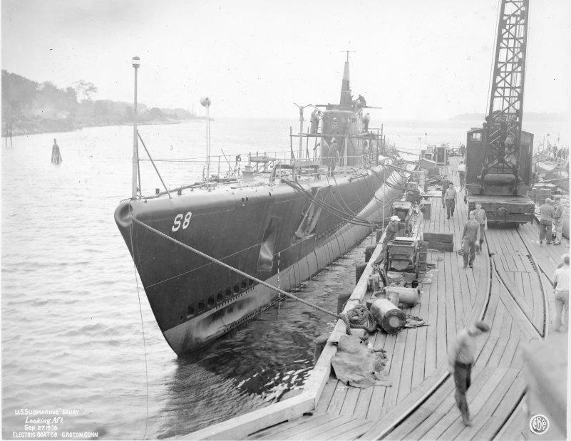 USS Saury SS 189 September 27, 1938.