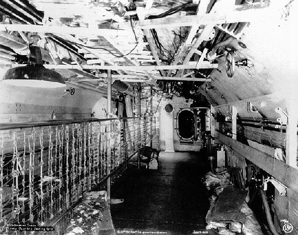 Skarks crews quarters July 3, 1935