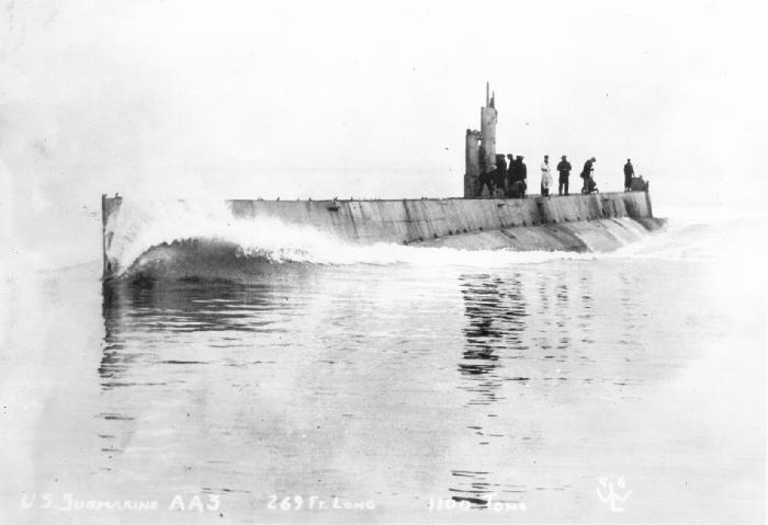 USS T-3 on sea trials