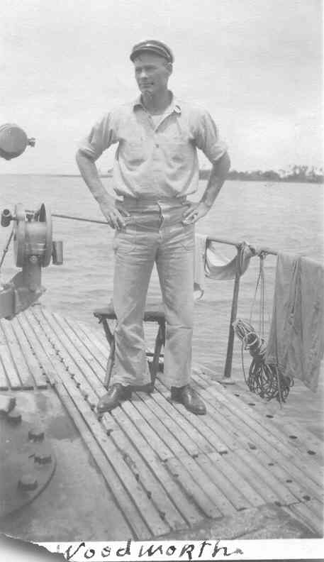 USS R-14 crew member Chief Petty Officer Woodworth